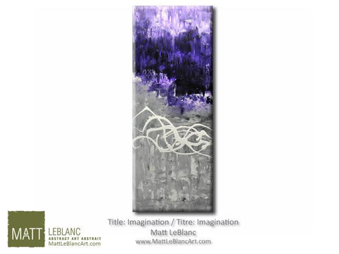 Imagination par Matt LeBlanc Art-16x40
