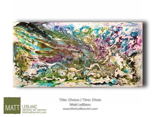 Choix par Matt LeBlanc Art-24x48