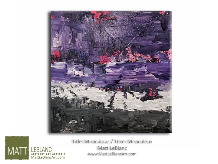 Miraculeux par Matt LeBlanc-12x12