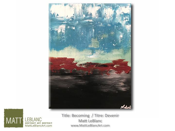 Devenir par Matt LeBlanc-16x20
