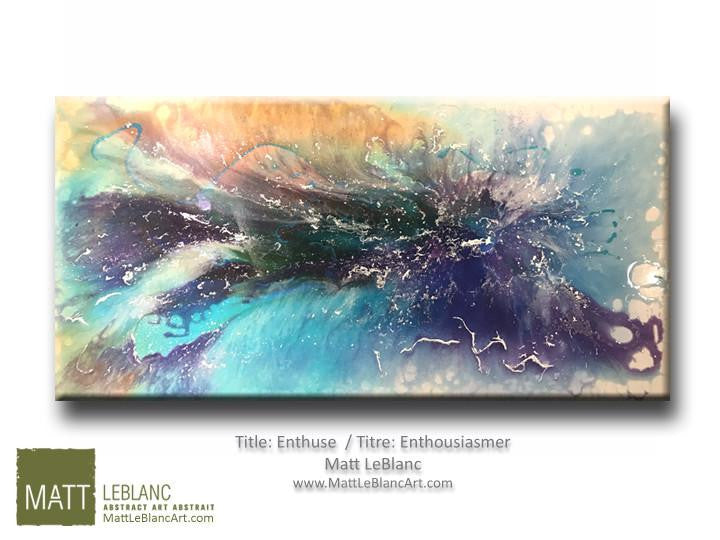 Enthousiasmer par Matt LeBlanc Art-24x48