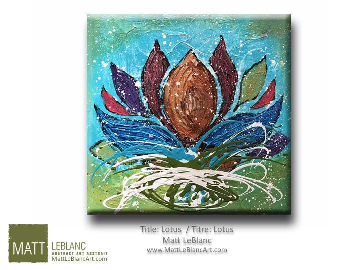 Portfolio - Lotus by Matt LeBlanc Art