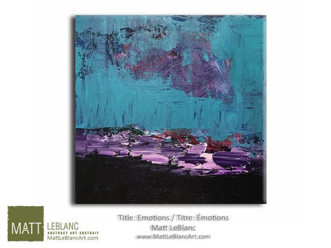 Portfolio - Emotions by Matt LeBlanc-12x12