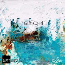 Matt LeBlanc Art Gift Cards