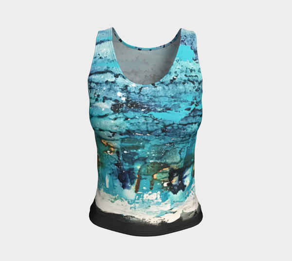 Matt LeBlanc Art REGULAR Fitted Tank Top - Design 007